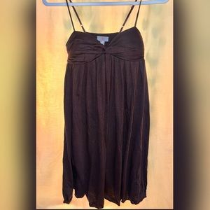 Y2K JENNIFER LOPEZ BROWN SUMMER HALTER DRESS